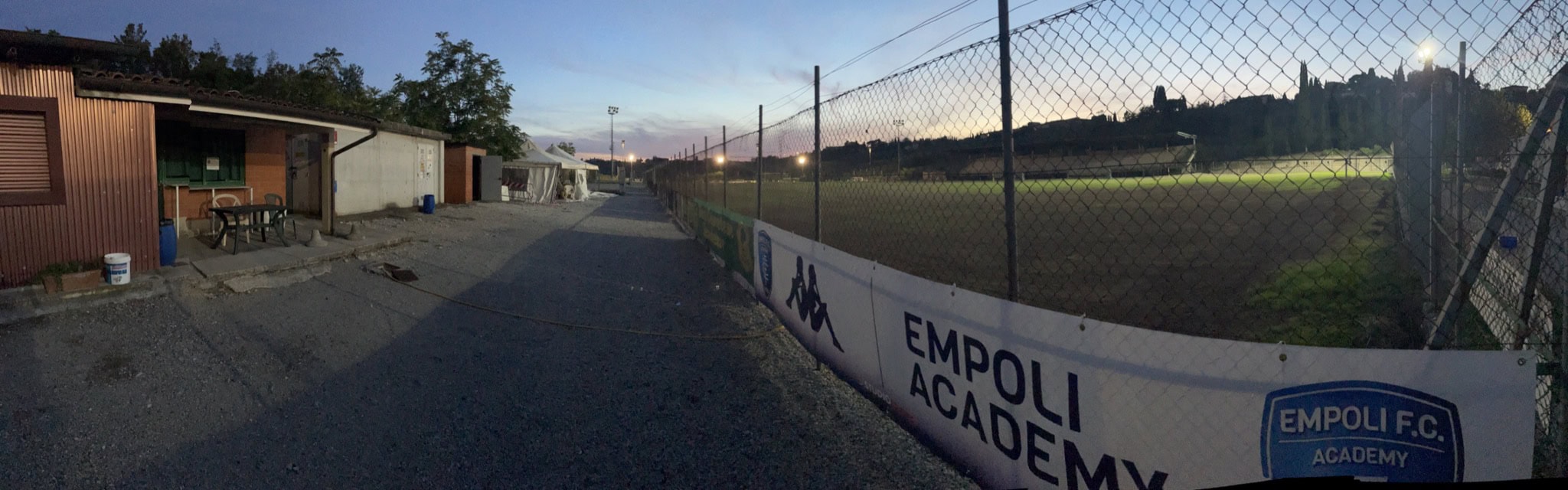 Azienda agricola Fralupaia allo stadio della Real Cerretese, Cerreto Guidi