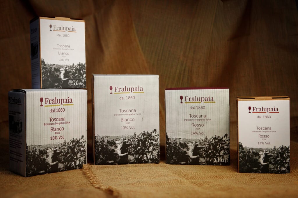 fralupaia bag in box 1,5 litri, 3 litri, 5 litri, 10 litri